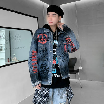 Chaqueta Denim Oversized Unisex con Detalles Rotos - Estilo Urbano - Image 10