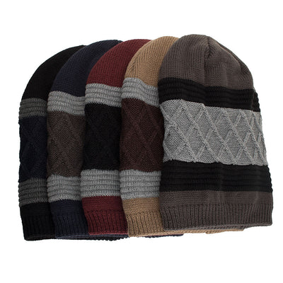 Gorro de Lana Tejido con Clip Diamante y Terciopelo - Image 13