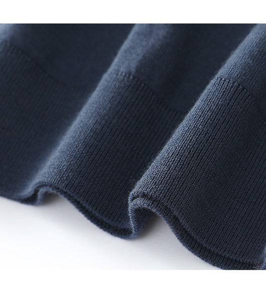 Suéter Polo de Lana Pura Fina Cuello Solapa para Hombre - Image 23