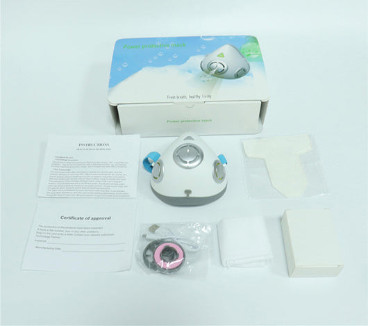 Mascarilla Inteligente Eléctrica Anti-contaminación con Válvula Respiratoria - Image 10