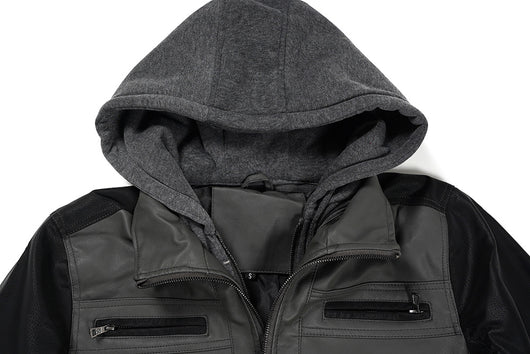 Chaqueta de Cuero con Costuras Artesanales - Image 11