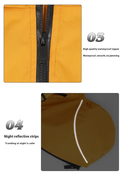 Impermeable para Perros Pequeños y Medianos con Arnés Integrado - Image 27