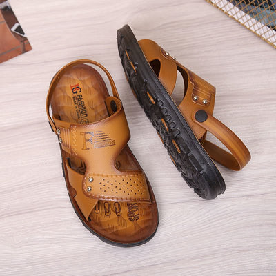 Sandalias Hombre Estilo Coreano Transpirables con Tecnología de Inyección de Aceite - Image 7