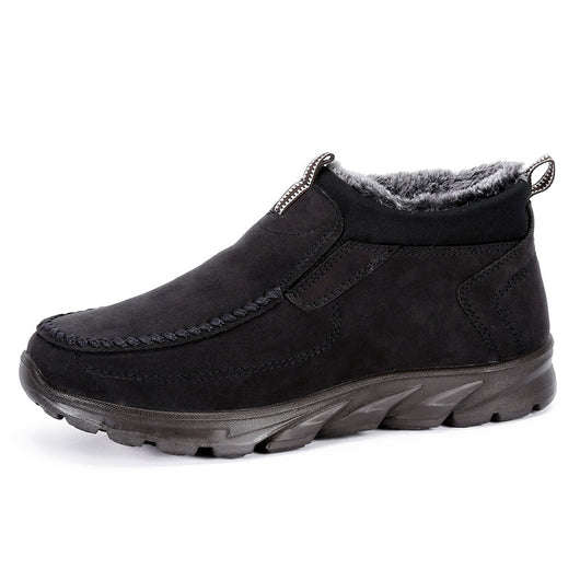 Zapatos Cómodos Beijing para Hombre - Algodón Acolchado Calidez - Image 8
