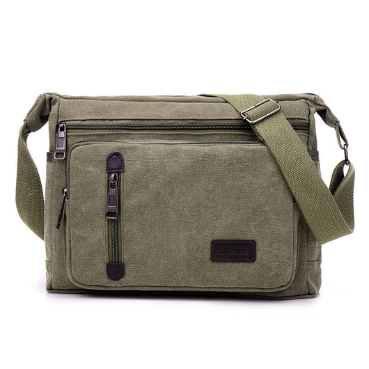 Bolsa Mensajera Retro Hombre con Diseño de Capas - Image 23