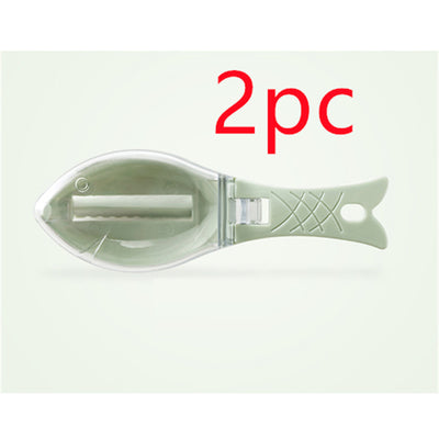 Raspador de Escamas de Pescado con Cuchillo Desarmable - Herramienta de Limpieza de Cocina - Image 15