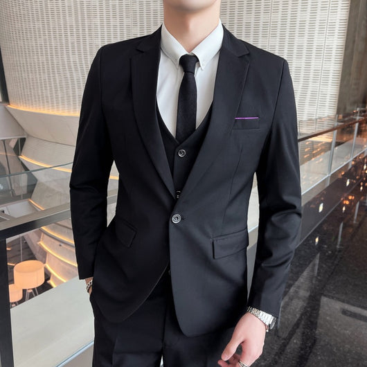 Traje Slim Fit Británico para Hombre - Conjunto Casual Elegante - Image 4