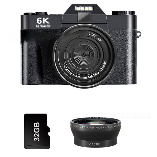 Cámara Mirrorless 6K HD Retro - Profesional y Compacta - Image 10