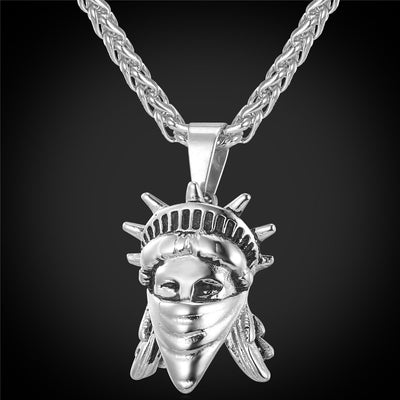 Collar Estatua de la Libertad - Símbolo Americano - Image 5