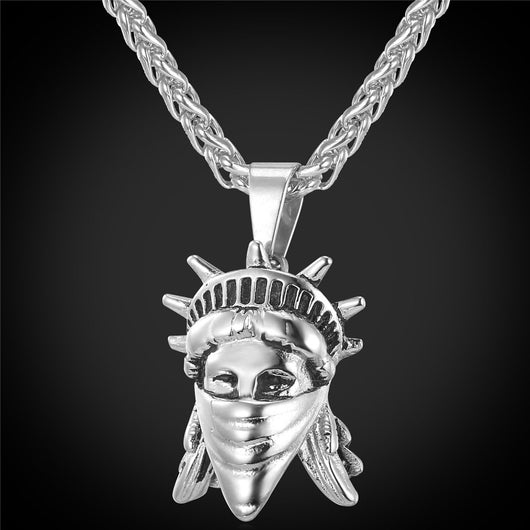 Collar Estatua de la Libertad - Símbolo Americano - Image 5