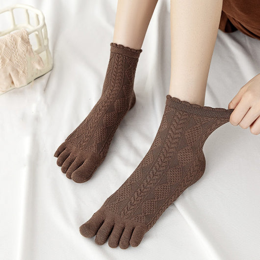 Calcetines Tubo Transpirables de Encaje para Verano - Image 9