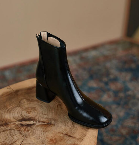 Botines de Tacón Alto para Mujer con Cierre Trasero - Image 8