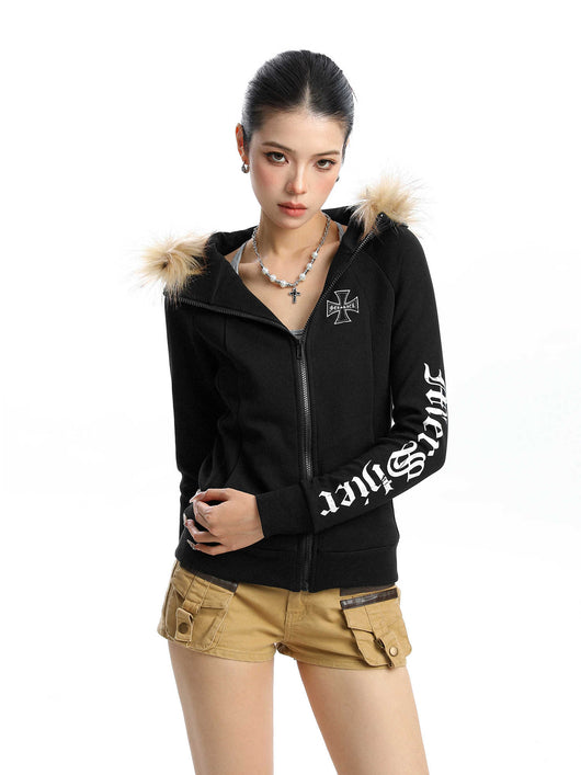 Suéter con Cuello de Piel Desmontable para Mujer - Moda Avanzada - Image 7