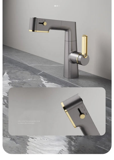Grifo Digital de Baño con Pantalla Táctil, Rotación y Altura Ajustable - Image 10