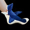 Calcetines Pantuflas de Lana Tejida Shark Bite para Interior