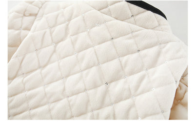 Cardigan Acolchado de Largo Medio para Niños - Estilo Coreano - Image 9
