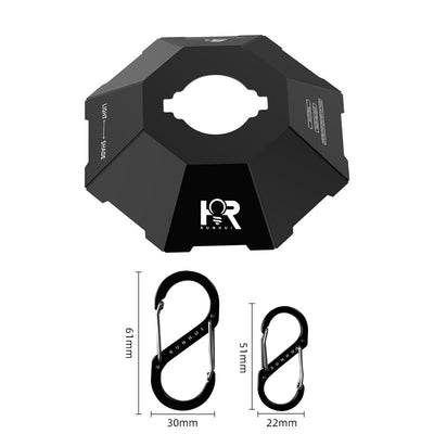Linterna Táctica LED para Campamento con Luz Ambiental Ajustable - Image 4