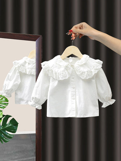Conjunto Infantil Estilo Western: Camisa y Jeans para Niñas - Image 3