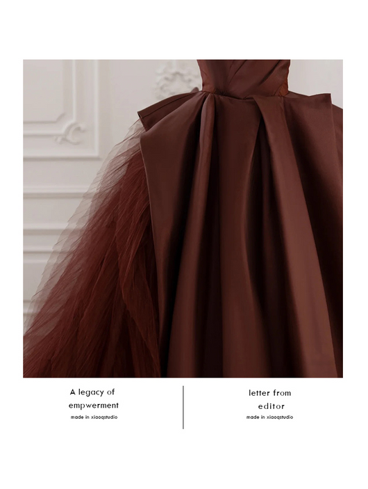 Vestido de Noche Elegante con Sostén Integrado y Falda Voluminosa - Image 14
