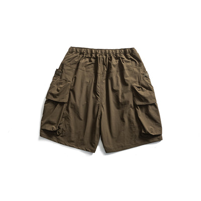Pantalones Cortos Sueltos Japoneses con Bolsillos Grandes para Hombre - Image 7