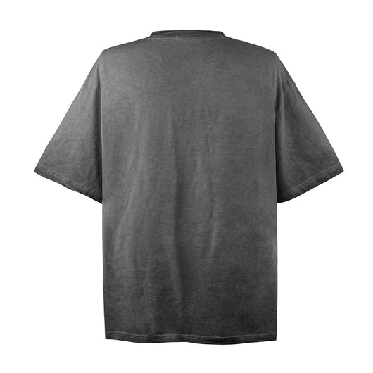 Camiseta Hombre Estampado Degradado de Letras - Image 7