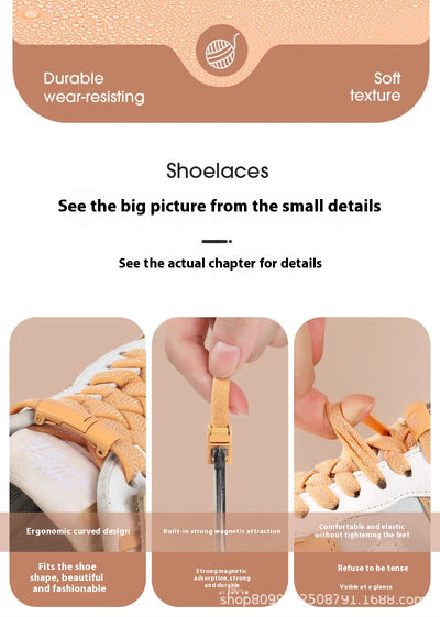 Hebilla Magnética Elástica para Cordones - Ajuste Fácil sin Nudos - Image 34