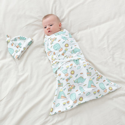 Saco de Dormir Antisobresaltos para Bebé Algodón Puro Cuatro Estaciones - Image 4