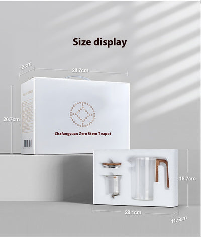 Tetera de Vidrio 600ml con Separador Magnético y Infusor Integrado - Image 28