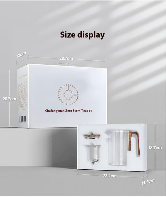 Tetera de Vidrio 600ml con Separador Magnético y Infusor Integrado - Image 28