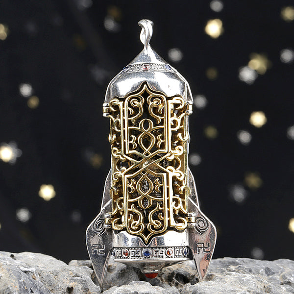 Collar Pendante Astronauta en Plata S925