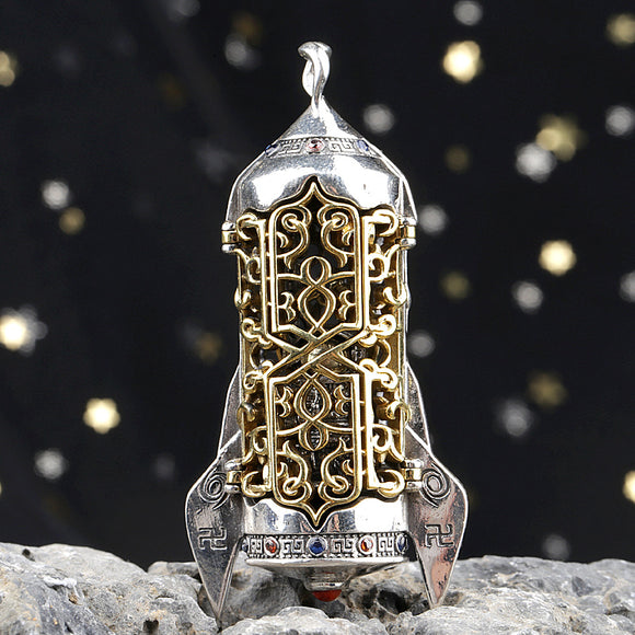Collar Pendante Astronauta en Plata S925
