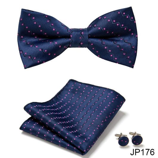 Traje Formal Elegante Coreano con Corbata de Moño - Image 16