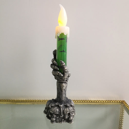 Vela Decorativa Mano Fantasma con Luz LED - Image 9