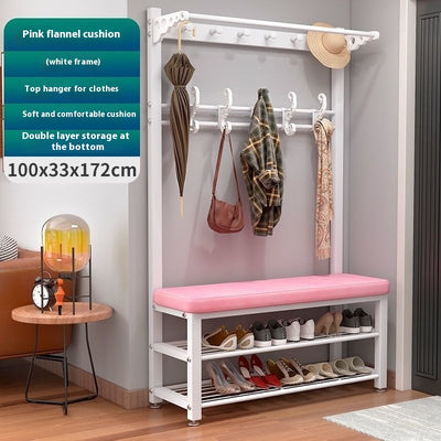 Perchero Zapatero Multifuncional Moderno para Entrada y Dormitorio - Image 14