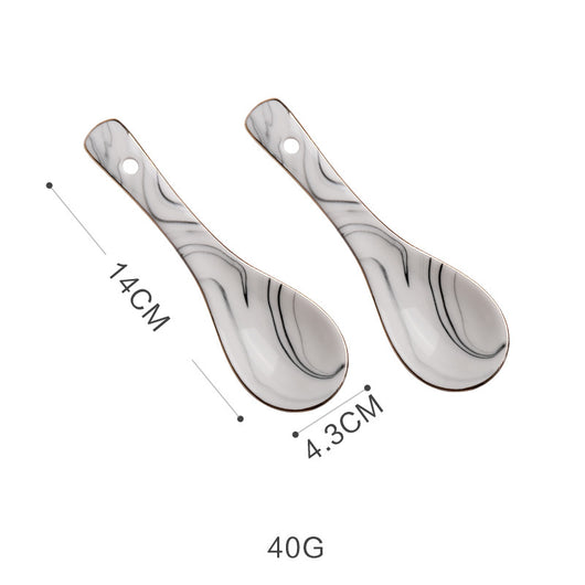 Juego de Vajilla de Mármol - Platos y Boles para Arroz - Image 14