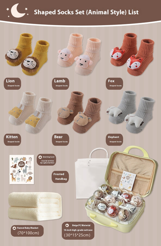 Set de Regalo Calcetines y Babero para Bebé - Estilo Premium - Image 5