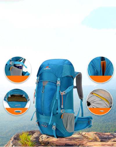 Mochila de Montaña Gran Capacidad Tela Oxford Resistente - Image 10