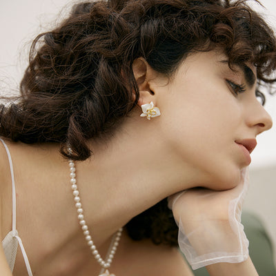 Aretes Retro de Temperamento Elegante y Diseño Premium