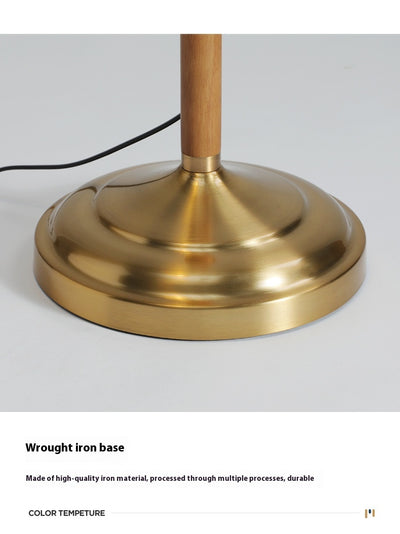 Lámpara de Pie en Madera Maciza para Sofá y Mesita Lateral - Image 18