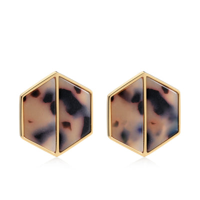 Aretes de Acero Inoxidable Estilo Europeo Oversized - Image 6
