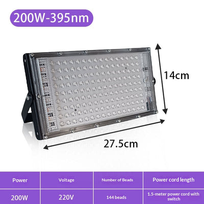 Luz Negra LED UV Profesional para Fiestas y Efectos Fluorescentes - Image 6