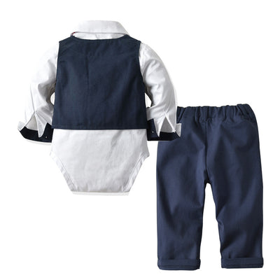 Pijama Enterizo Caballero para Bebé - Manga Larga - Image 2