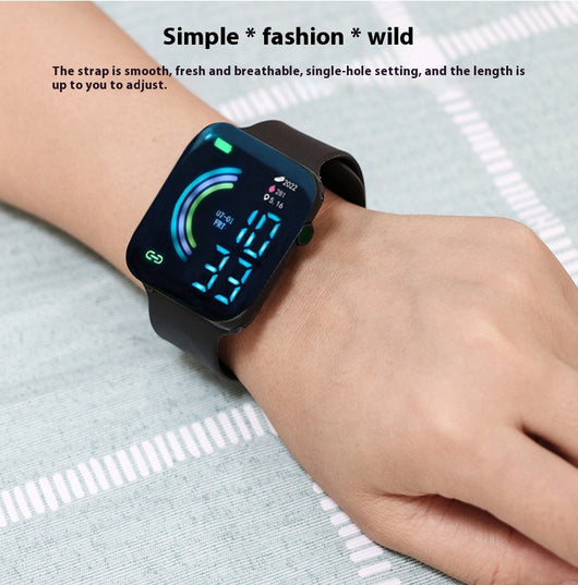 Reloj Deportivo Led Pantalla Grande para Parejas y Estudiantes - Image 18