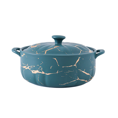 Olla para Sopa Resistente al Calor Serie Gold Lace con Tapa Impermeable - Image 5