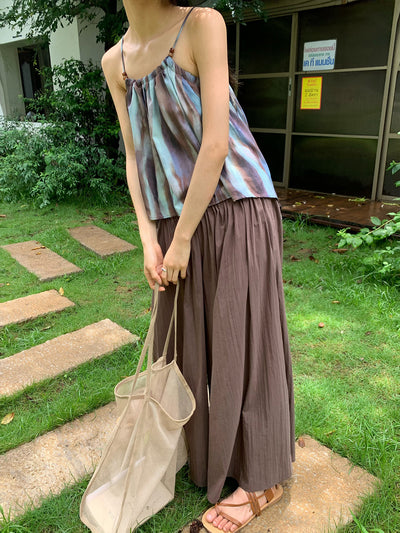 Pantalones Anchos Plisados Ligeros para Verano - Estilo Casual y Cómodo - Image 4