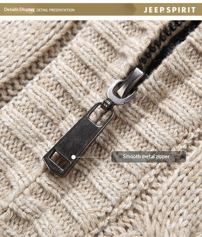 Suéter Abrigo Holgado con Capucha para Hombre - Image 16