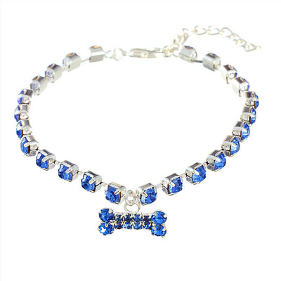 Collar Colgante Hueso con Brillantes - Image 7