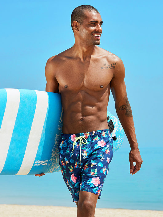 Shorts de Baño para Hombre con Largo hasta la Rodilla - Image 7