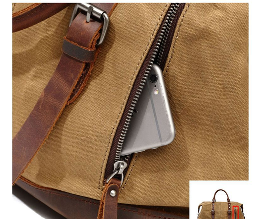 Bolsa de Viaje Crossbody Gran Capacidad para Aventuras al Aire Libre - Image 9