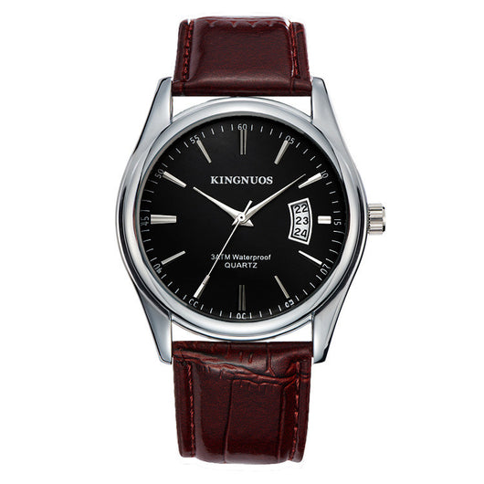 Reloj de Acero Inoxidable Resistente al Agua con Calendario para Hombre - Image 12